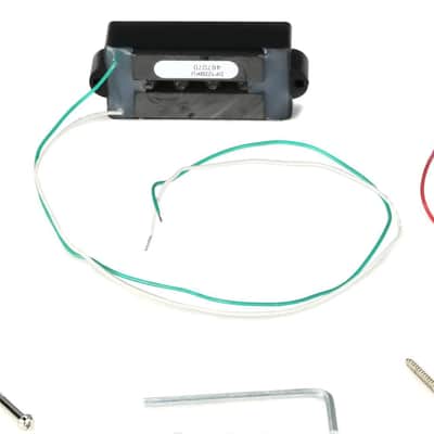 New - DiMarzio DP126BK Model P + J Neck and Bridge Bass Pickup Set - Black imagen 3