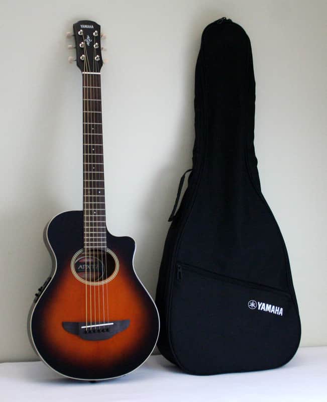 Yamaha APXT2-OVS 3/4 Size Acoustic Electric Guitar Old Violin Burst image 1