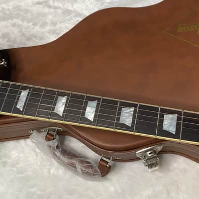 NEW ! Epiphone Inspired by Gibson 1959 Les Paul Standard Reissue Electric Guitar - Dark Burst - Flame Top - 10.1 lbs - Authorized Dealer - G07146 image 6