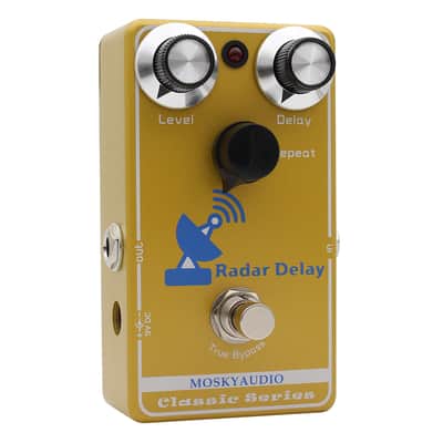 Mosky Radar Delay BBD Delay Effect Pedal True Bypass,price include the import duty for US buyer image 2