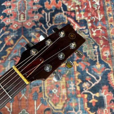 1972 Yamaha FG-160 Wide Nut Acoustic w/Vintage Yamaha Hard Case image 2