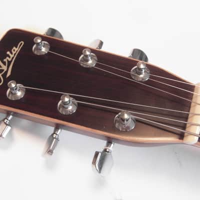 Westerngitarre Akustikgitarre akustische Gitarre Aria Modell 9210 aus den 70ern - natur image 4
