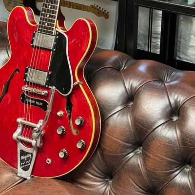 Gibson ES-335TD with Bigsby 1961 - Cherry image 22