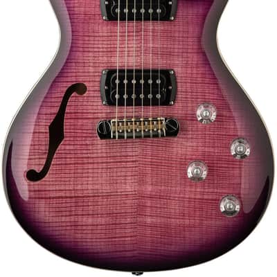 PRS SE Zach Myers 594 Semi-hollow Electric Guitar - Elderberry Burst image 1