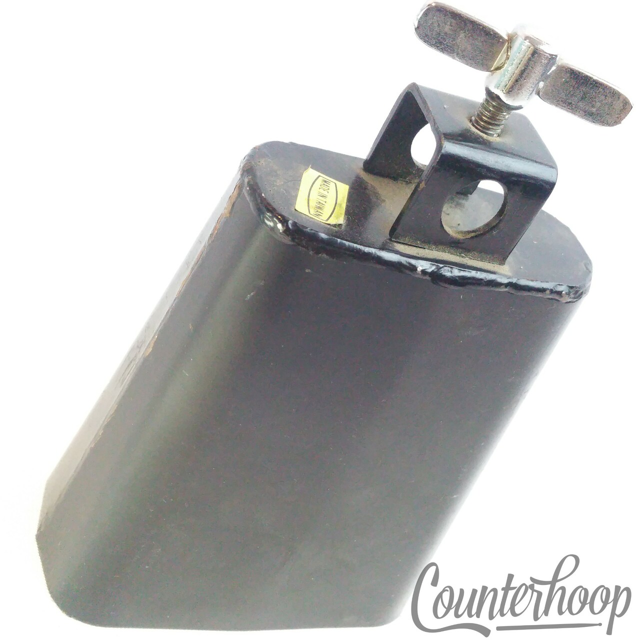 Cowbell 4 1/2x3 7/8x1 7/8 Black Beauty Taiwan — main photograph