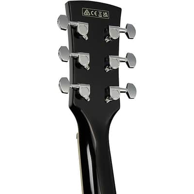 Ibanez AJ70M1EBK Artwood Jumbo Acoustic-Electric Guitar - Black High Gloss image 10