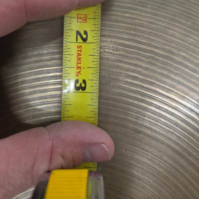 A. Zildjian 14" Thin Stamp & Small Stamp Hi Hat Cymbal Pair 734g/1406g (C020-C5) image 8
