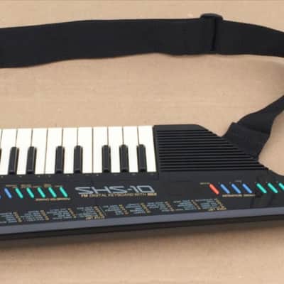 Yamaha SHS-10B Vintage Keytar FM Synthesizer Keyboard + Accessories image 2