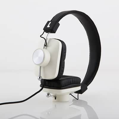 Eskuche Control-I On-Ear Audio Headphone - White image 2