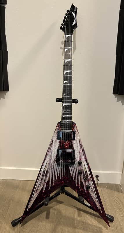Dean Dave Mustaine VMNT Angel of Deth Electric Guitar 2018 w/ HSC image 1