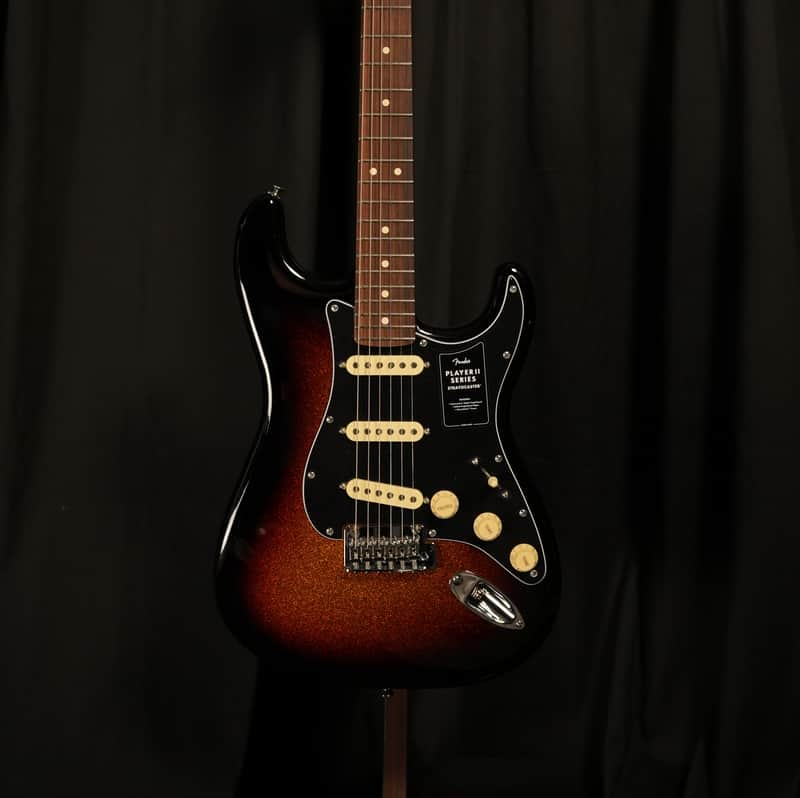 Fender Limited Edition Player II Stratocaster®, Rosewood Fingerboard, Sparkle 3-Color Sunburst 2025 - 3 color sunburst image 1
