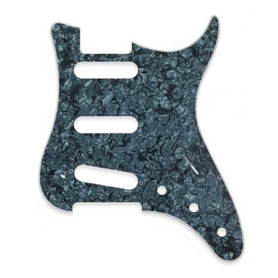 PRS Silver Sky Pickguard 8-Hole SSS - 3-Ply Mint Green image 6