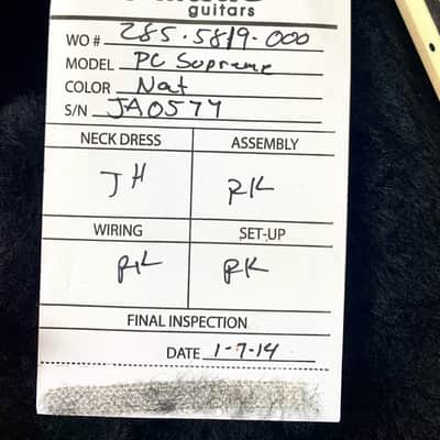 Jackson USA Custom Shop PC Supreme Signature Phil Collen image 8