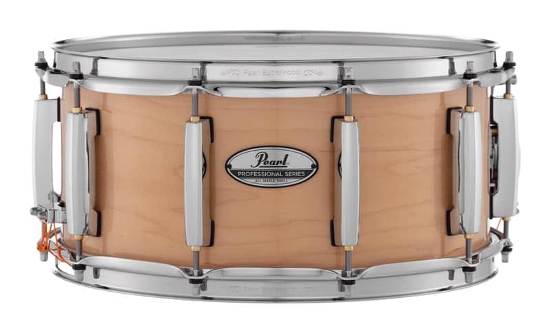 Pearl PMX Professional Series Maple 14x6.5" Natural Maple Lacquer #102 Kit Snare Drum | NEW | Authorized Dealer image 1