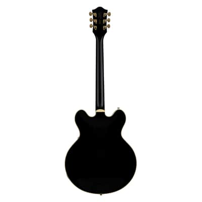 Gretsch Broadkaster LX Center Block w/ String-Thru Bigsby - Black image 8