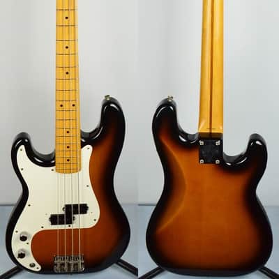 Fender '57 Reissue Precision Bass LEFT Hand 1994 3-Color Sunburst GAUCHER image 1