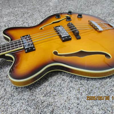 Hofner Contemporary Series Verythin Bass, Rosewood Fretboard, 2006 - 2026 - Antique Sunburst image 13