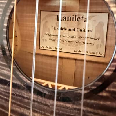 Kanilea Pohaku Pro - Flamed maple tenor ukulele 2026 image 3