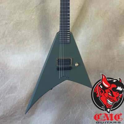 Jackson USA Custom Shop Special Edition RR 1T Rhoads Army Drab Green Guitar image 2