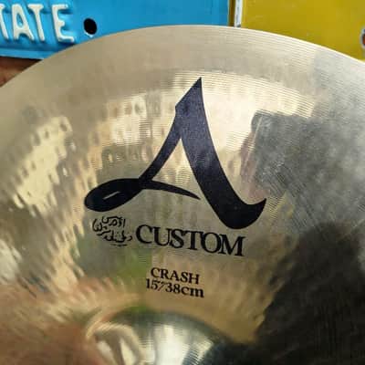 ZILDJIAN A Custom 15" Crash, nuovo. image 2