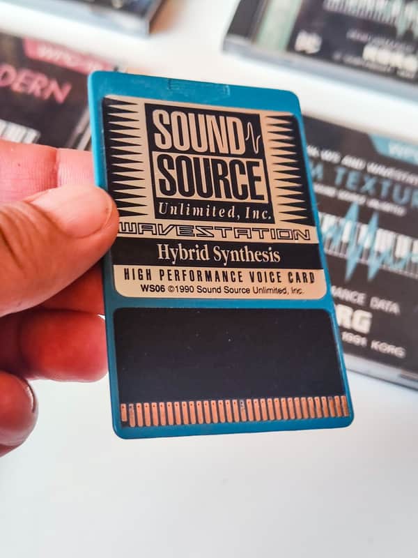 Sound Source Unlimited – WS06 Hybrid Synthesis - Performance Data Card for Korg Wavestation image 1