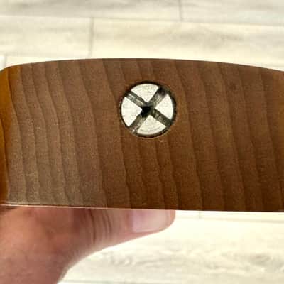 NEW Fender Licensed Allparts Flamed Quartersawn Roasted Maple Nitrocellulose Neck image 11