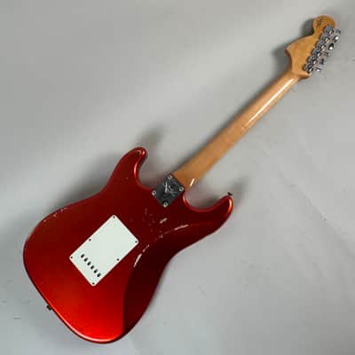 2019 Fender Custom Shop ‘68 Relic Stratocaster Faded Candy Apple Red image 9