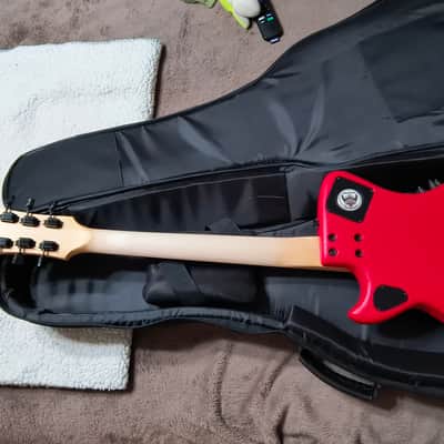 ElectroPhonic Inovations Model One Guitar 2020 - Scarlet Red image 4