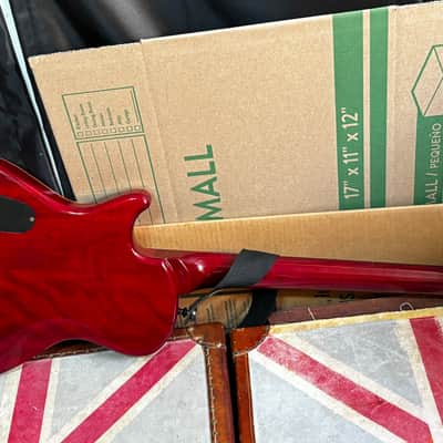 PRS SE Singlecut Scarlet Red Electric Guitar w Case image 13