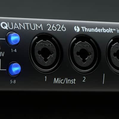PreSonus Quantum 2626 26x26 Thunderbolt 3 Audio Interface - Sub 1ms Latency image 3
