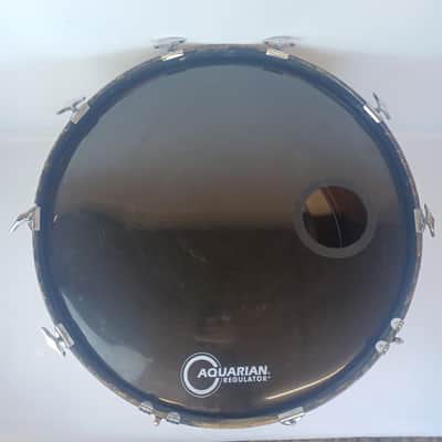 Slingerland 14x24" Jazz Rock Bass Drum Virgin 1970 3Ply Chrome Over Wood COW USA image 8