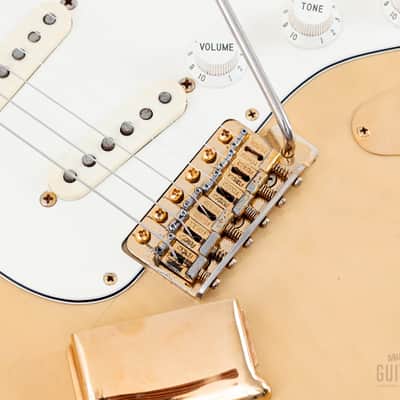 1987 Fender Custom Shop American Vintage '62 Stratocaster Blonde Mary Kaye w/ Gold Hardware, Case & Hangtags image 8