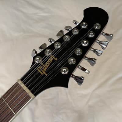 One of a Kind Gibson Firebird V-12 Custom Modified 12-String Guitar - Vintage Sunburst - Free Pro Setup image 17
