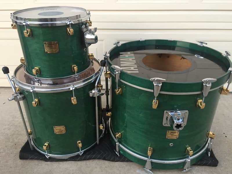 Yamaha Maple Custom drum set kit excellent-used drums for sale image 1