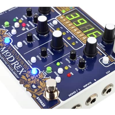 Electro-Harmonix MOD REX Polyrhythmic Modulator Pedal. New with Full Warranty! image 9