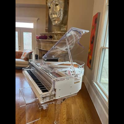 Stunning new 2026 transparent grand piano imagen 3