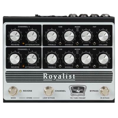 Tone King Royalist Tri-Tube 2- Channel Guitar Preamp Pedal  w/IR's 2026 - New! image 2