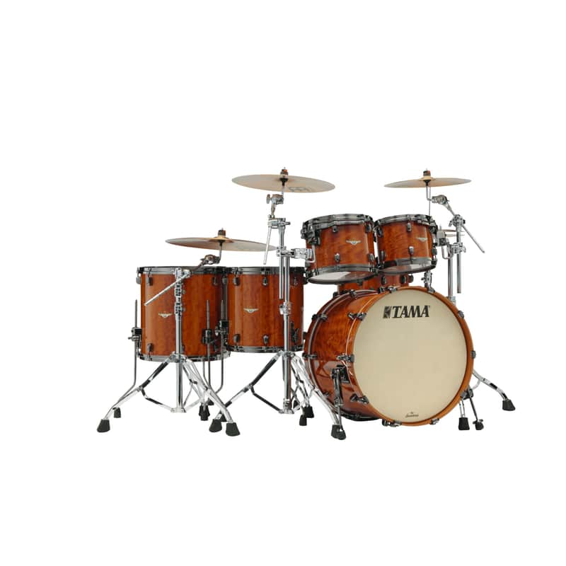 Tama BE52ZBAS-GAC Starclassic Bubinga Shell Set Gloss African Cherry - Drum Shell Set image 1