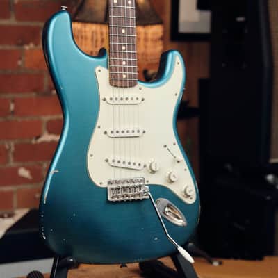 K-Line Springfield S-Style Electric Guitar - Lake Placid Blue #060018 image 2
