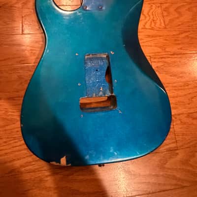 Stratocaster body - Blue image 6