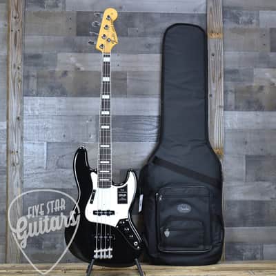 Mint Fender Vintera III Early 70s Jazz Bass - Black with Gigbag image 14