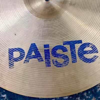 BLUE LABEL 18” Paiste FORMULA 602 MEDIUM Crash 1619g image 9