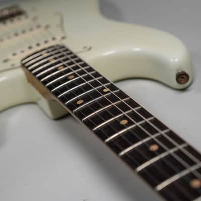 1959 Fender Stratocaster White Refin Vintage Electric Guitar w/HSC image 17