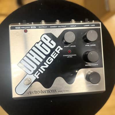 Original Electro-Harmonix White Finger Compressor (Used) image 5
