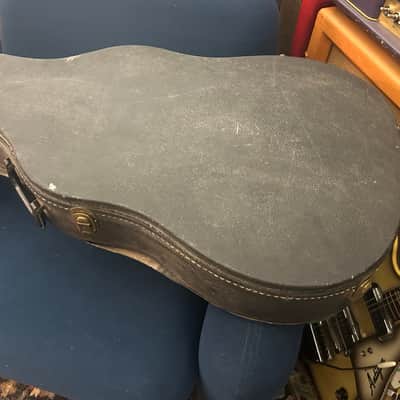Vintage Gibson Es335 Es345 Es355 Case 1960’s - Black w Yellow Interior image 4