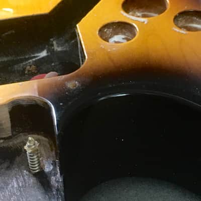 Lefty Fender Standard Telecaster 3 Tone Sunburst Tele Body Natural Relic Custom Build Project image 12