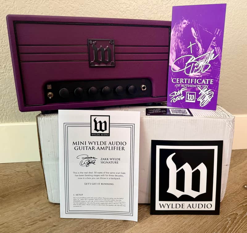 Wylde Audio 50W MINI PURPLE LIMITED EDITION 2026 - ZAKK SABBATH PURPLE image 1