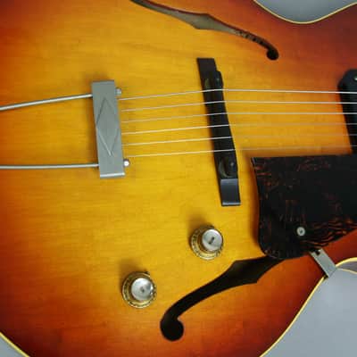 1965 Gibson ES-125T Vintage Archtop Electric Guitar Original Cherry Sunburst! image 8