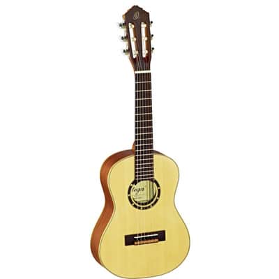 ORTEGA R121-1/4 NT Konzert-Gitarre 1/4 inkl. Gigbag natur image 1