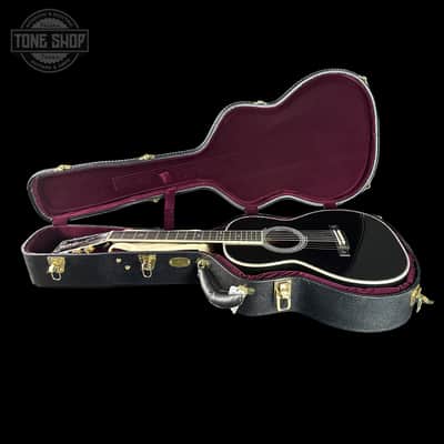 Martin Custom Shop 00-42 Torch Motif Black Sitka/EIR w/Case image 12
